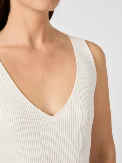 Damentop Rippenstrick