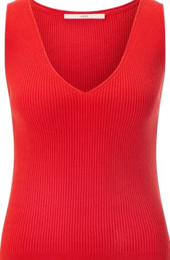 Damentop Rippenstrick