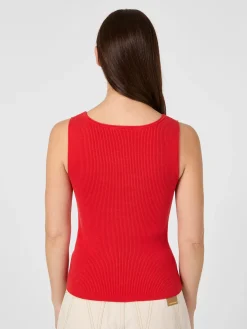 Damentop Rippenstrick