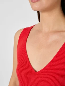 Damentop Rippenstrick