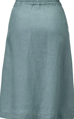 Damen-Wickelrock Leinen