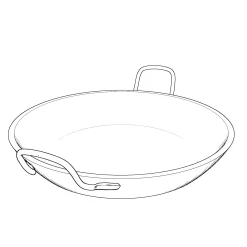 de Buyer Eisenpfanne mit Griffen