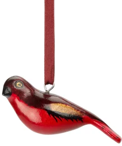 Dekovogel Holz handgeschnitzt