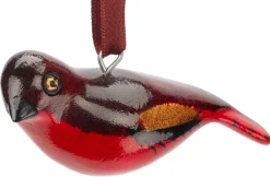 Dekovogel Holz handgeschnitzt