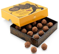 Dunkle Trüffel mit Marc de Champagne