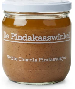 Erdnussbutter mit weißer Schokolade
