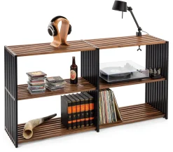 Faltregal Nussbaum-Buche