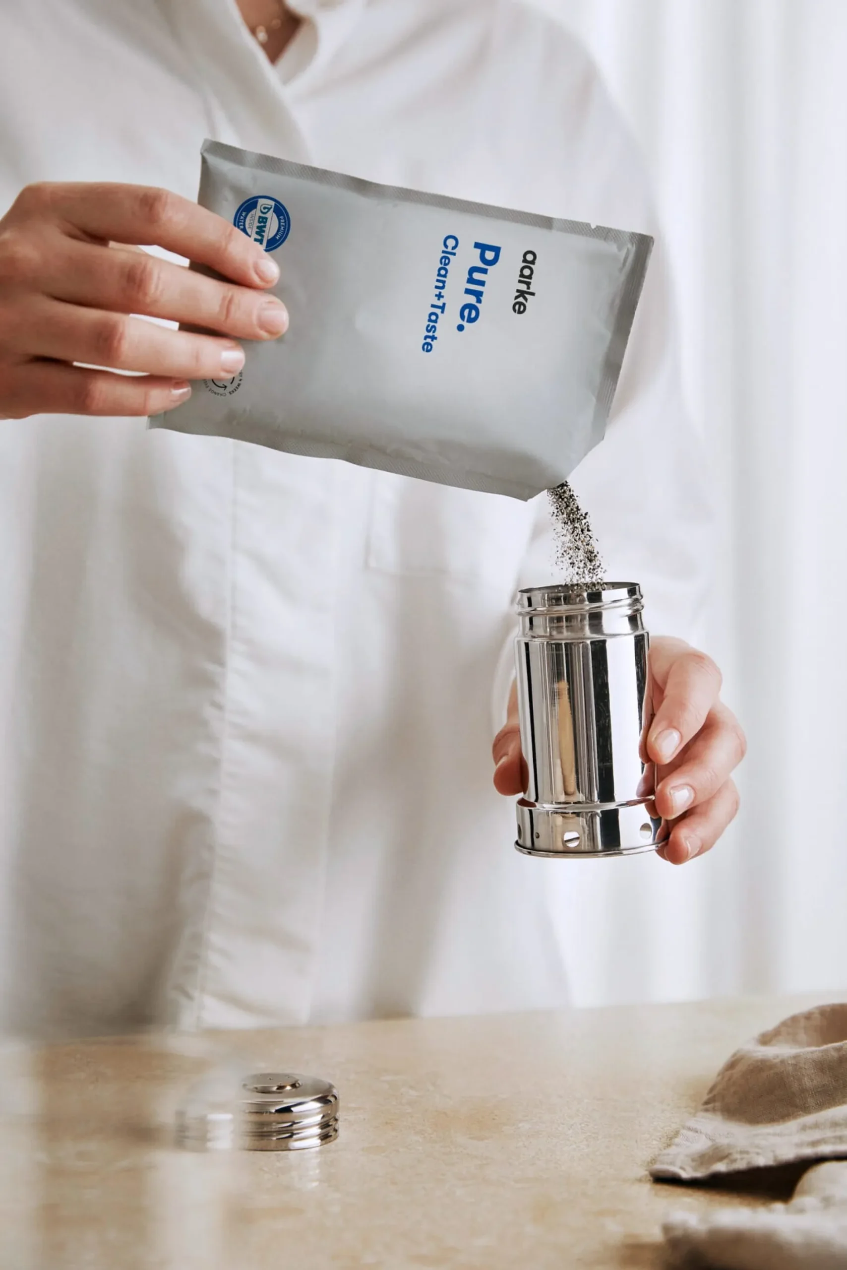 Filtergranulat Pure zu Wasserfilterkanne Purifier