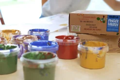 Fingerfarben 4er-Set Grundfarben