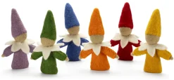 Fingerpuppen Zwerge Filz