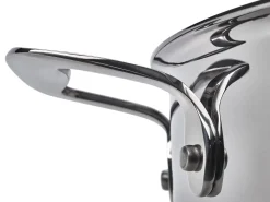 Flachkasserolle Edelstahl