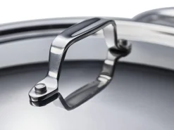 Flachkasserolle Edelstahl