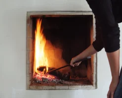 Flammenbläser-Schüreisen