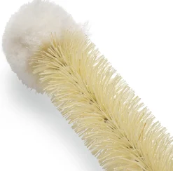 Flaschenbürste mit Wollschopf