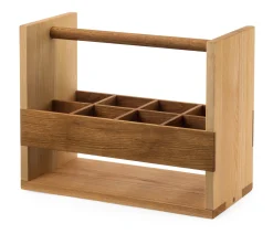 Flaschenträger Eiche und Esche