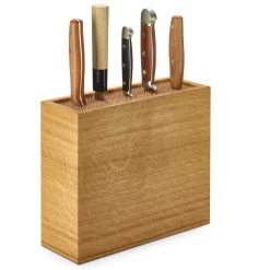 Flexibler Messerblock Eiche