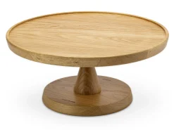 Flexibler Tortenständer Eichenholz