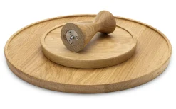 Flexibler Tortenständer Eichenholz