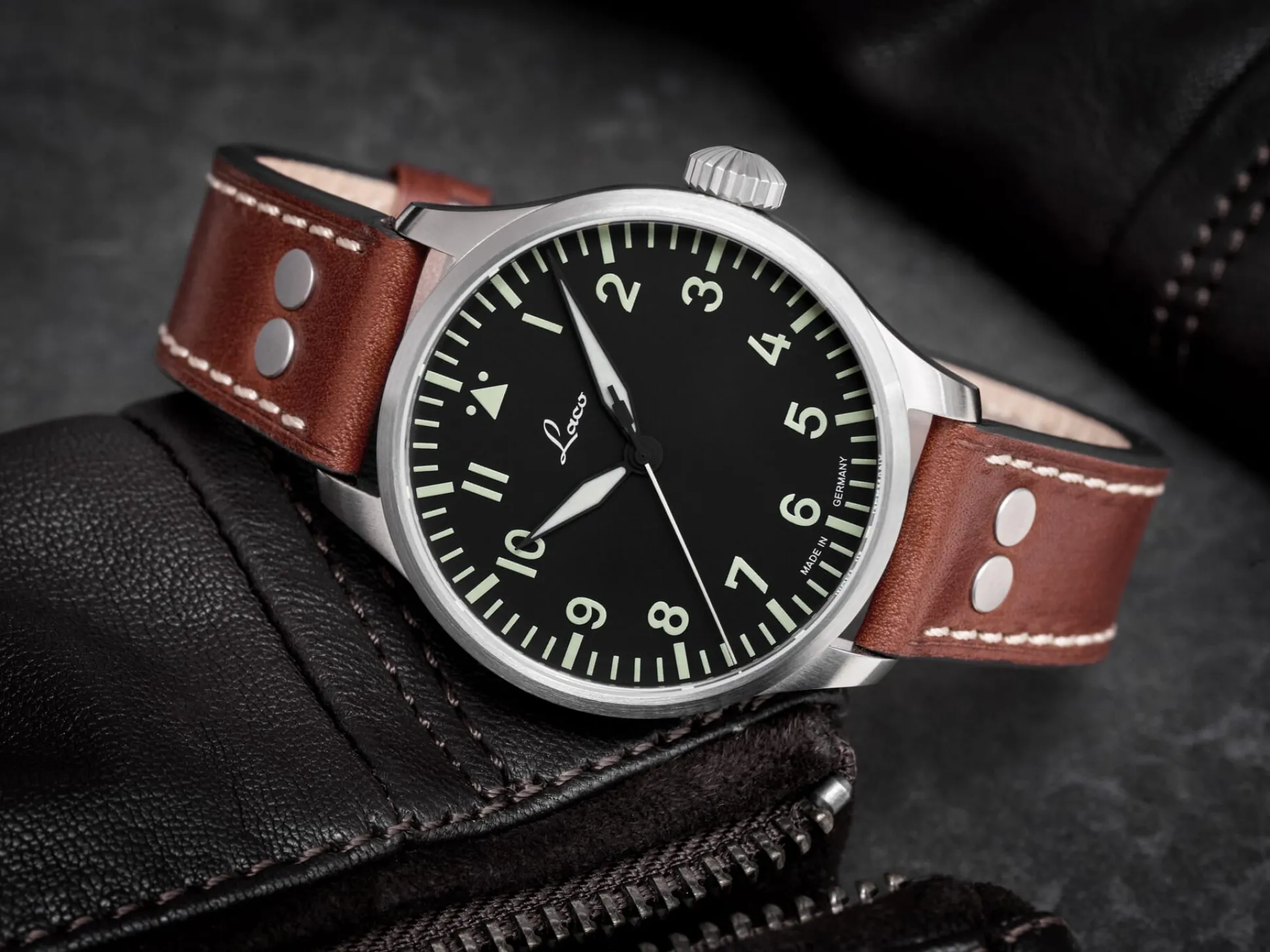 Fliegeruhr Basis Augsburg Ø 42 mm Automatik