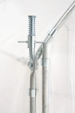 Foliengewächshaus Stahlrahmen