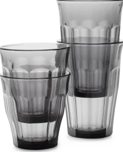 Französisches Bistroglas Grau