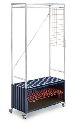 Garderobengestell zu Container DS