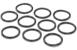 Gardinenringe Stahl geschmiedet