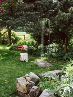 Gartendusche Edelstahl