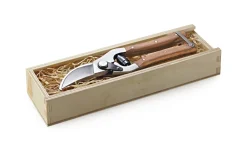 Gartenschere Holzgriff