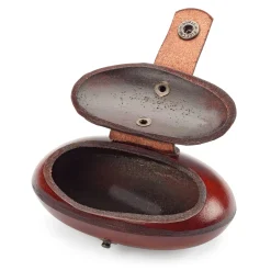 Geldbörse Rindleder oval