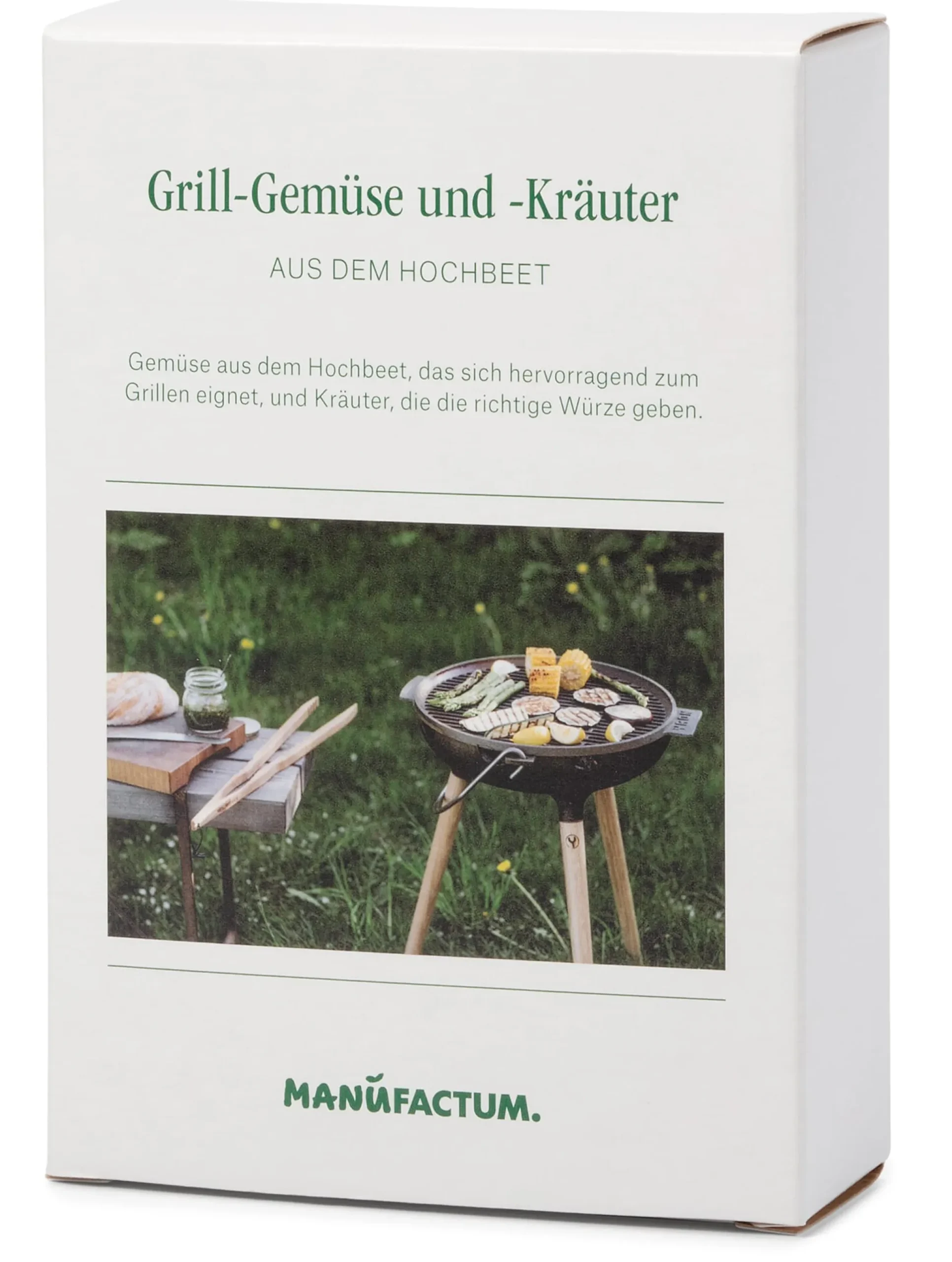 Gemüse anbauen im Hochbeet - Gemüse und Kräuter zum Grillen