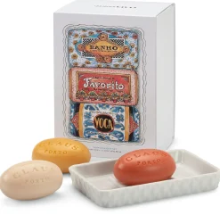 Geschenkset Seifen mit Seifenschale