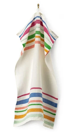 Geschirrtuch farbig gestreift