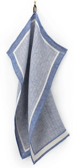 Geschirrtuch Halbleinen Streifen