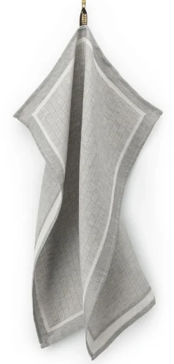 Geschirrtuch Halbleinen Streifen