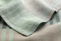 Geschirrtuch Leinen gestreift