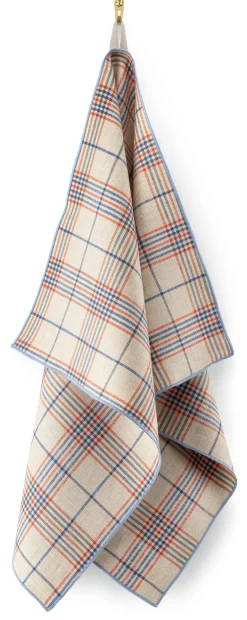 Geschirrtuch Leinen kariert