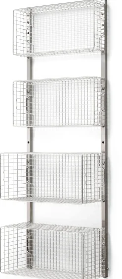 Gitterkorb zu Regalsystem Inox