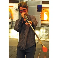 Glasschale mundgeblasen