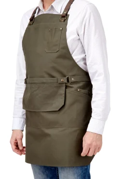 Gärtnerschürze gewachste Baumwolle