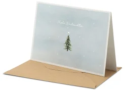 Grußkarte Recycling Papier