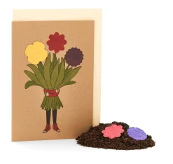 Grußkarten mit Wildblumensamen