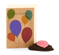 Grußkarten mit Wildblumensamen