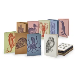 Grußkarten Tiermotive sortiert