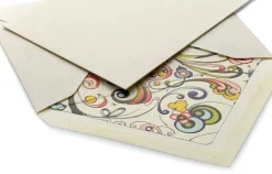 Grußkärtchen Florentiner Papier