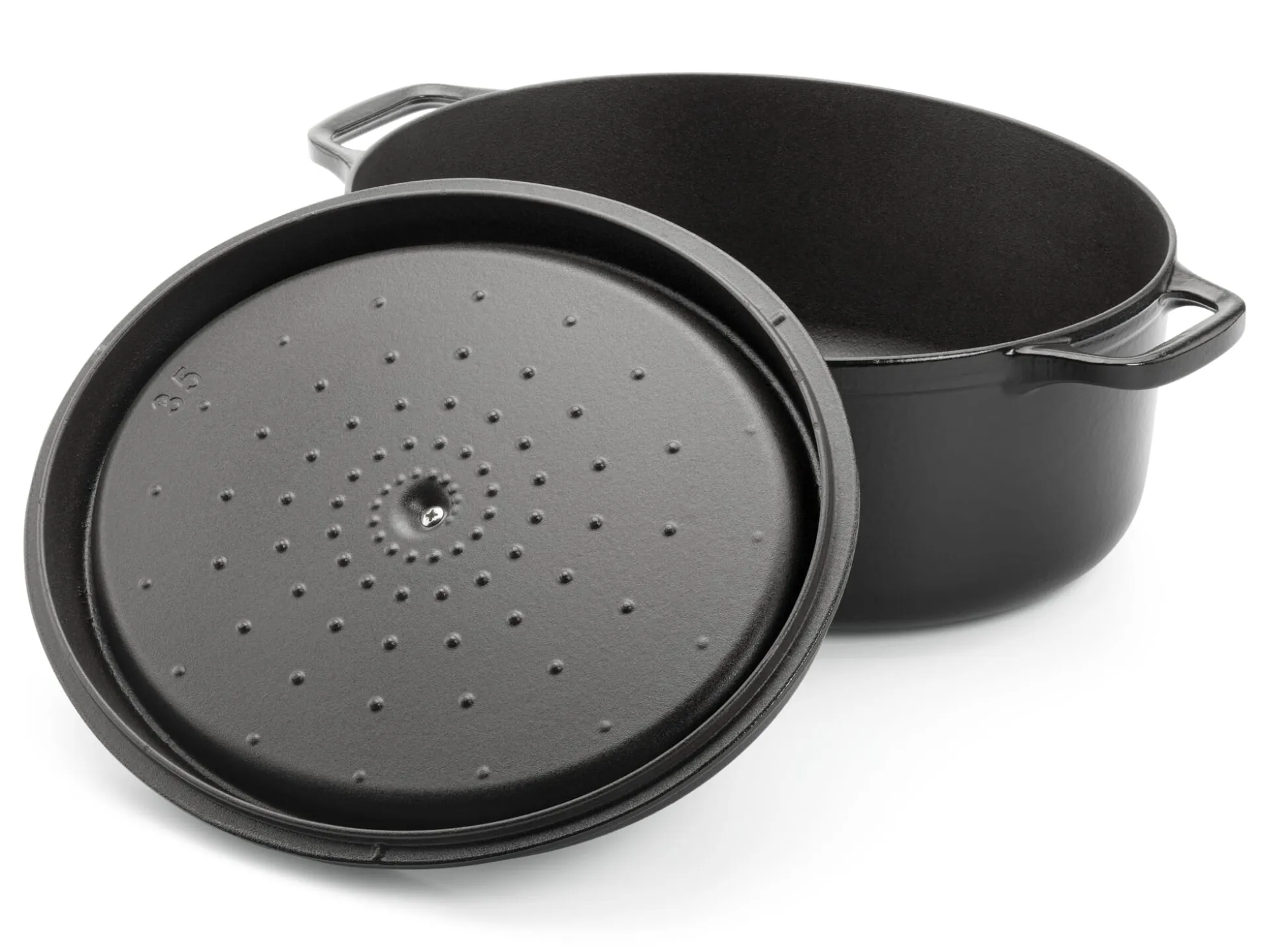 Gusseisen-Bräter emailliert oval