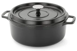 Gusseisen-Bräter emailliert rund