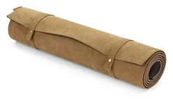 Gymnastikmatte Rindveloursleder