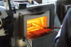 Handgefertigtes Flach-Erl-Messer