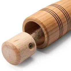 Hanfspringseil Kirschbaumholz-Griffe